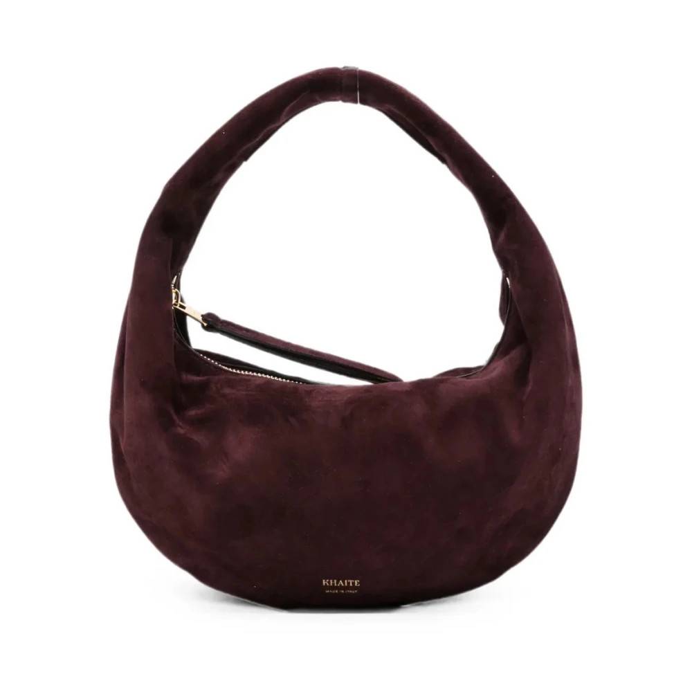 Khaite Mini Olivia Hobo - Tasker - Dame - Brun - ONE SIZE - Læder