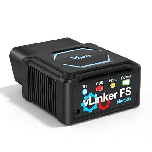 vLinker FS OBD2 Bluetooth Scanner Diagnostiskt verktyg för iPhone, Android, and Windows