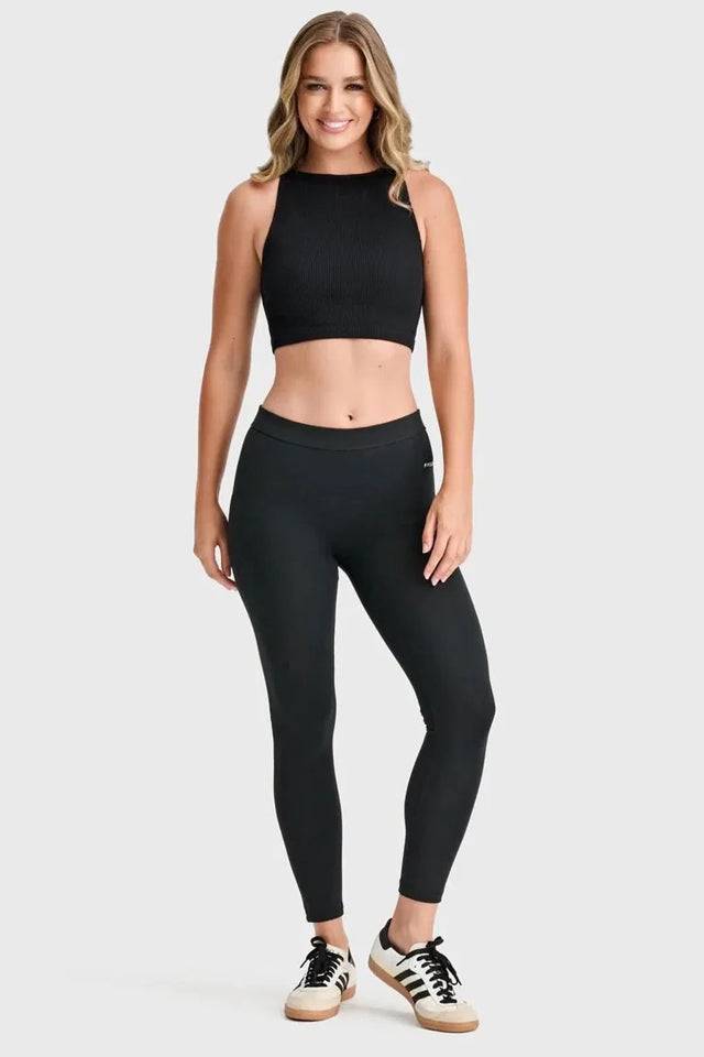 Freddy WR.UP Mid Rise 7/8 Length Trousers - Black - S