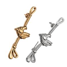 EQUITHÈME EQUITHME Stock pin Silver