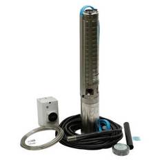 Grundpaket SP4"-paket, 3x400 V  SP2A-28 Pumpdjup 100 M