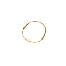 Armband snake mini charm string beige