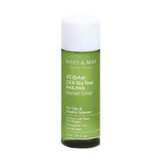 Mary & May - Vegan Cica Tea Tree AHA PHA Toner 30 ml
