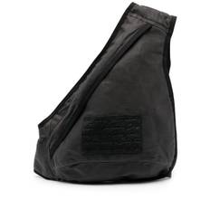 Acne Studios - väska med logotypmärke - unisex - bomull/bomull - one size - Grå