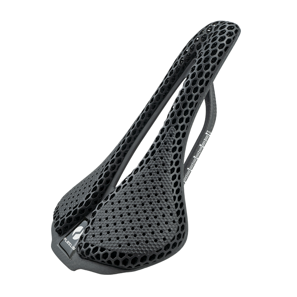 PLSELIS PS-FIRST Comfortable Breathable Gravel Road Bike Seat Parts 3D Printed Ultralight Carbon Fiber Bicycle Saddle