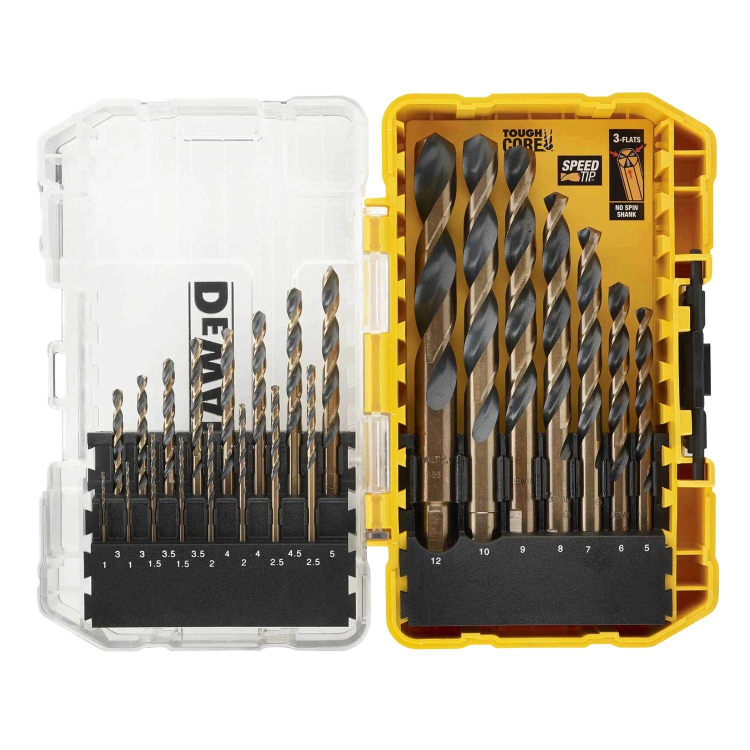 Dewalt DT70729-QZ HSS Drill Bit Set (Pack of 23) One Size