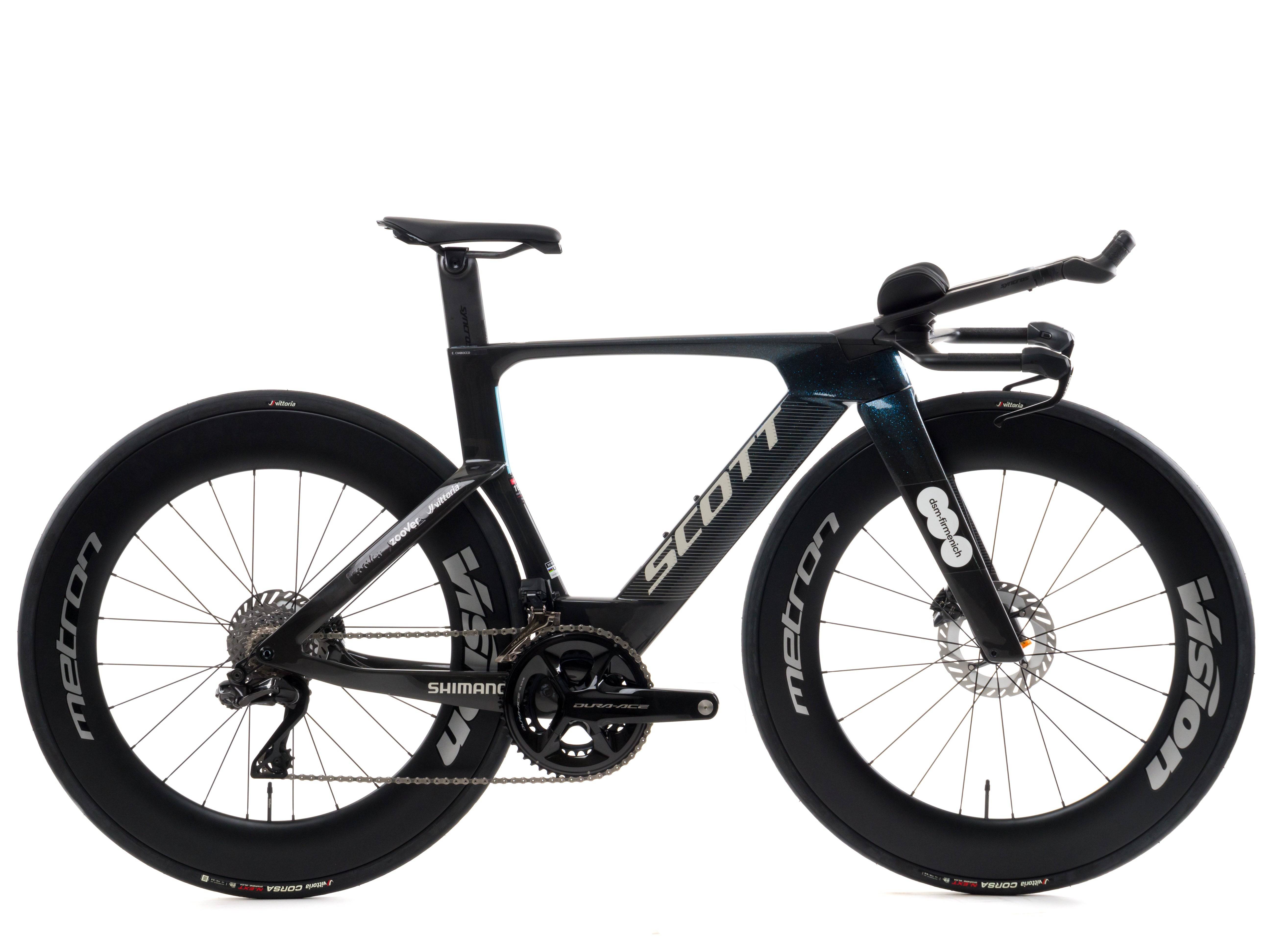 Scott Plasma RC TT 2023 Team DSM-Fiermenich PostNL E. Ciabocco size S Shimano Dura-Ace DI2 R9270 2x12s - 002 / s / gray/blue (s)