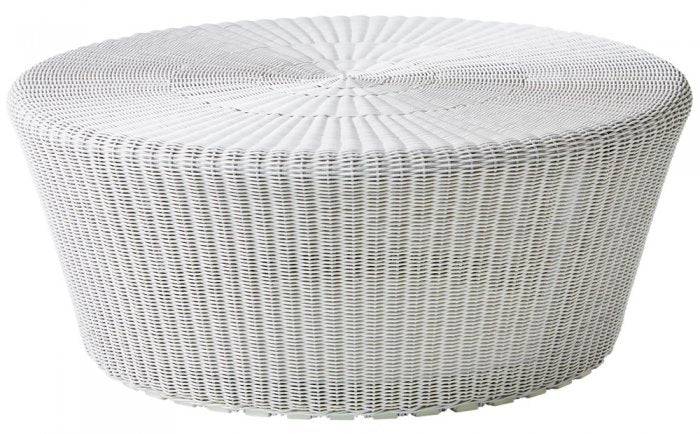 Cane-Line - Kingston Fotpall/Bord White Grey