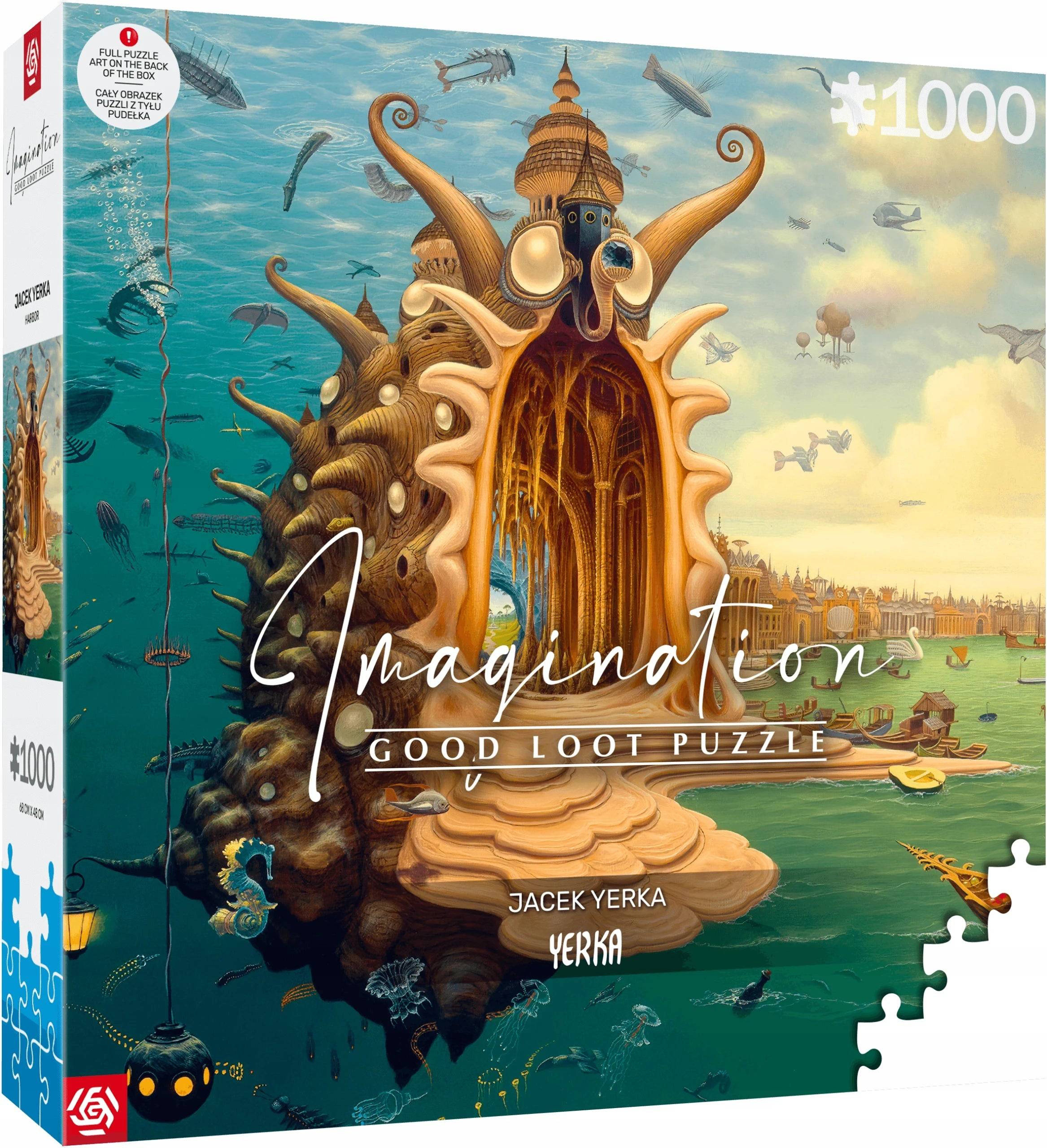 Good Loot - Imagination Puzzle - 1000 - Jacek Yerka: Port / Harbor