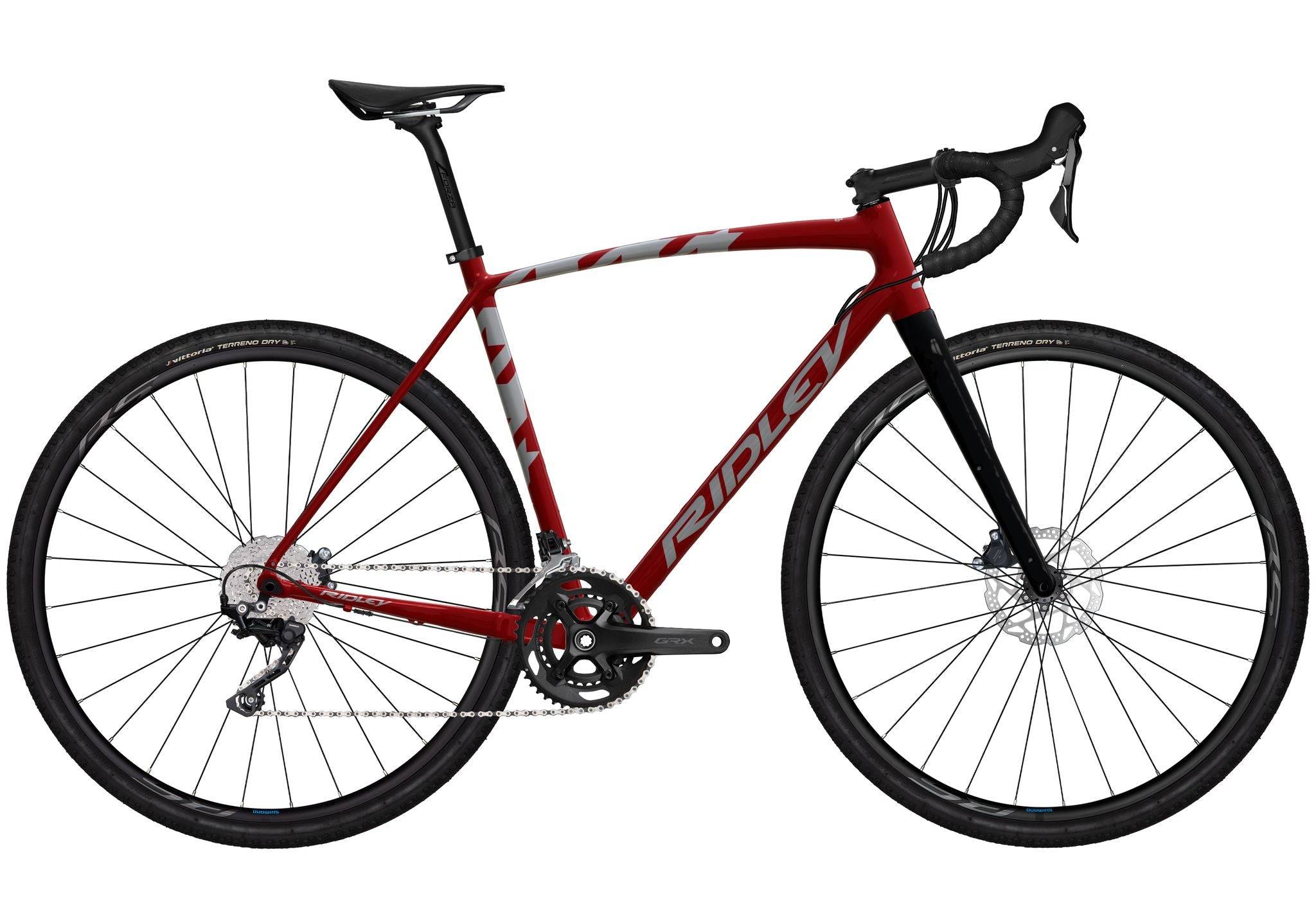 Ridley Kanzo A 2023 - Sram Rival 11sp - Forza Norte Gravel DB - 141 / M / Battle Ship Grey / Black / Pale Slate Grey - Matt
