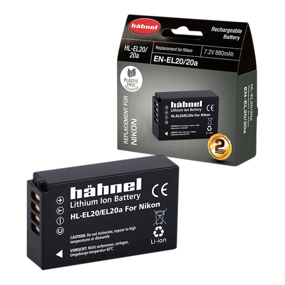 Hähnel Batteri Nikon HL-EL20/20A / EN-EL20/20a