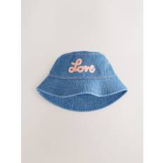 Next Denim Dark Wash Denim Bucket Hat (3mths-16yrs)