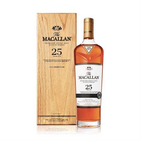 The Macallan Sherry Cask 25 Years Old, Single Highland Malt Whisky, 43%, 70cl