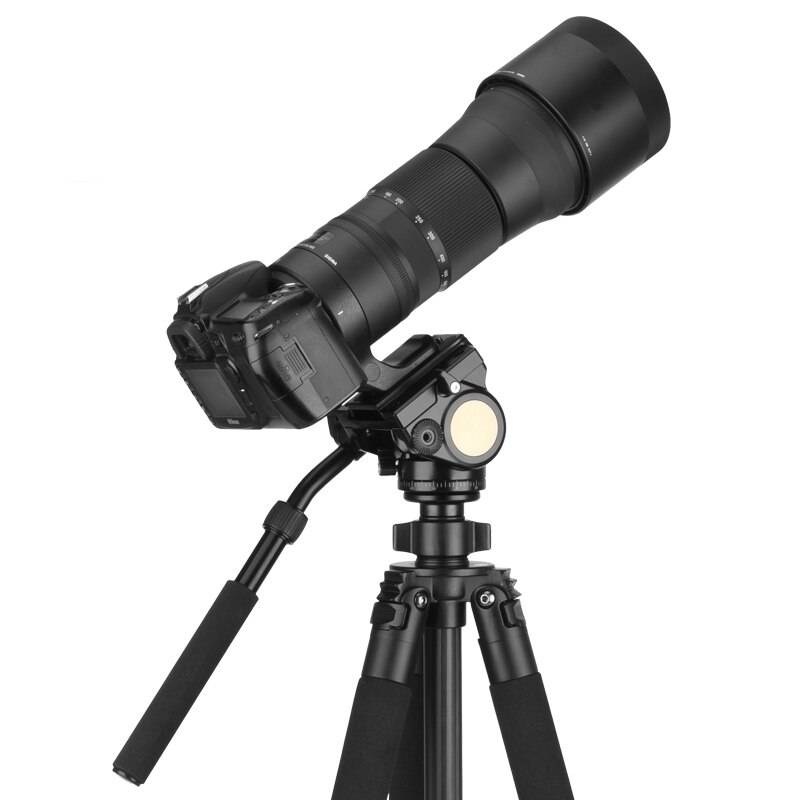 Kamerastativ huvudet 18kg last flytande huvud aluminium vrid panhead video dslr digital kamerastativ handtag pan huvud