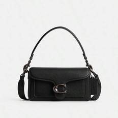 Tabby Shoulder Bag Women Handbag Cross-Body Bag In Signature Coated Canvas Refined Leather Fashion Lady Casual Style CM546 V5BLK - Black