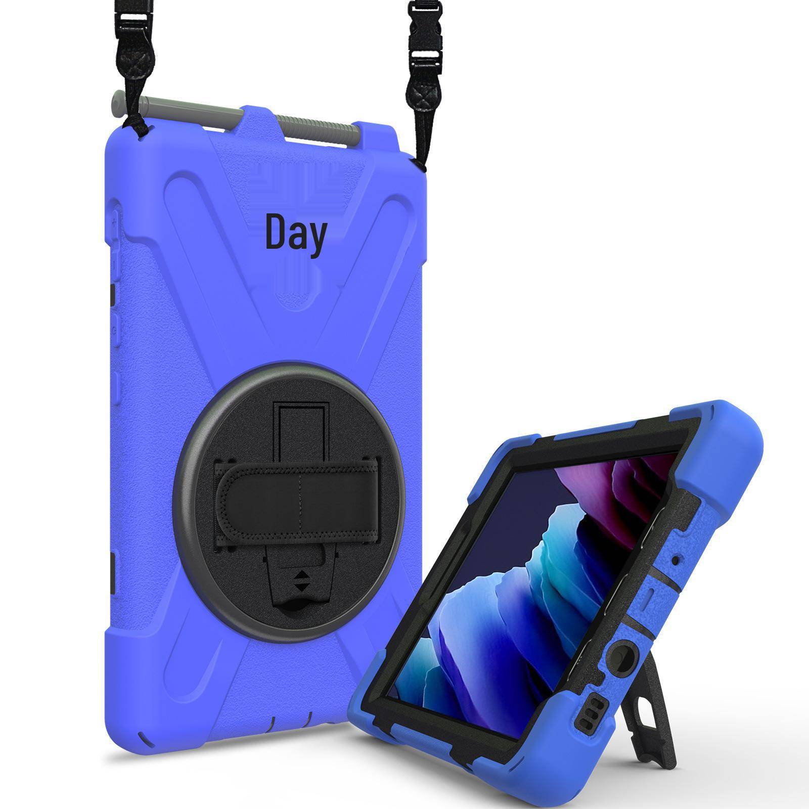 Samsung Galaxy Tab Active 3 (8.0) Skyddande silikonfodral, Modell T570/T575 röd