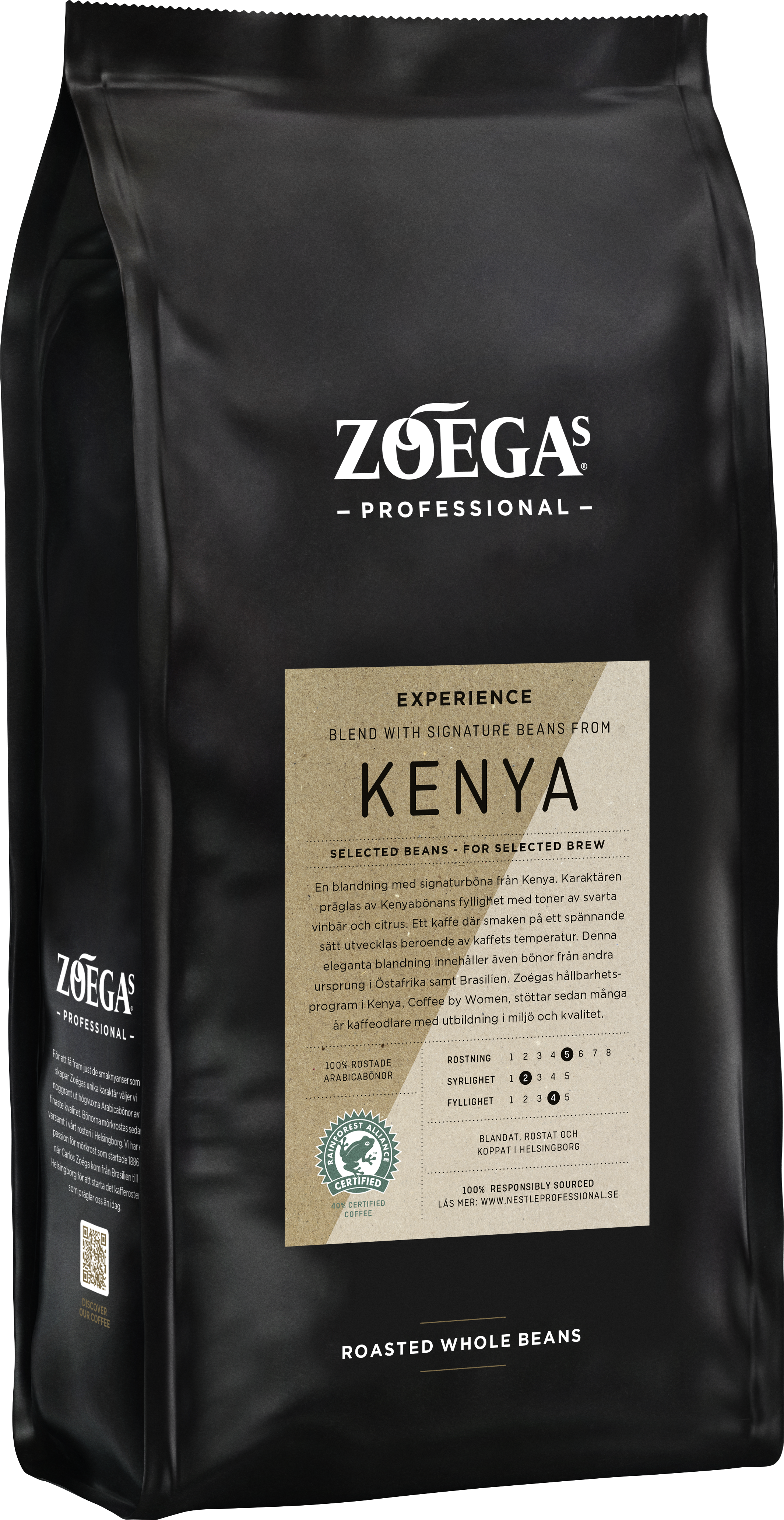 Kaffebönor Zoégas Experience Blend Kenya, hela bönor, 750 g (750g)