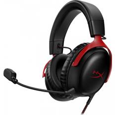 Hyperx Cloud III Black-Red Headphones (727A9AA)