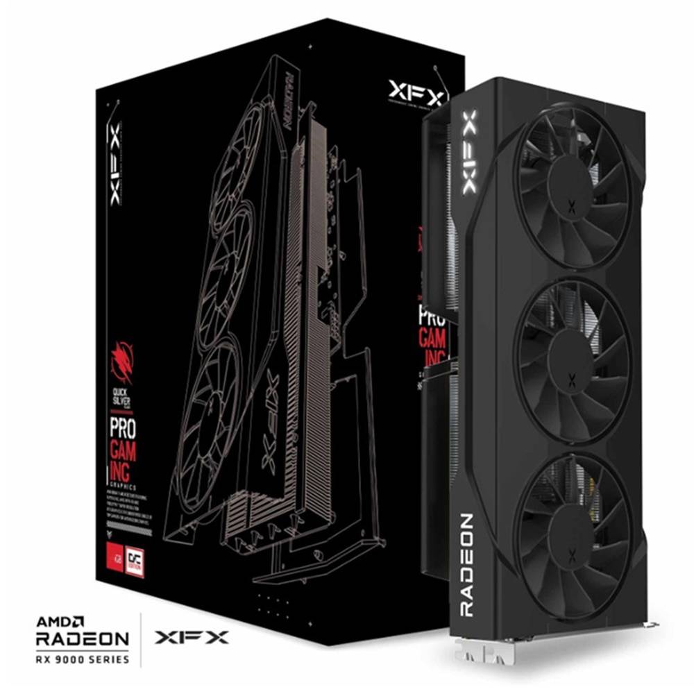 XFX Swift Radeon RX 9060 XT OC Triple Fan Gaming Edition 16GB --> I externt lager, forväntat leveransdatum hos dig 20-10-2026