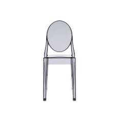 Kartell - Victoria Ghost Chair - Smoke Grey - Matstolar - Philippe Starck - Grå - Plast