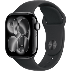 Apple Watch Series 11 (42mm) S/M Aluminium Sport eSIM Gagatsvart