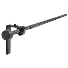 IKEA - RÄCKA gardinstangskombination, sort, 120-210 cm