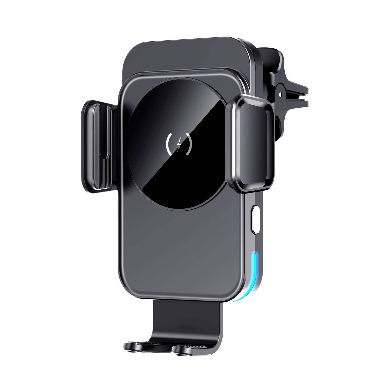 Moobio Mobilholder til Bil med Trådløs Opladning 15W.