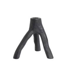 Candle holder Aion S - Black
