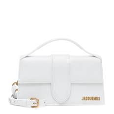 Jacquemus Le Grand Bambino leather shoulder bag - white