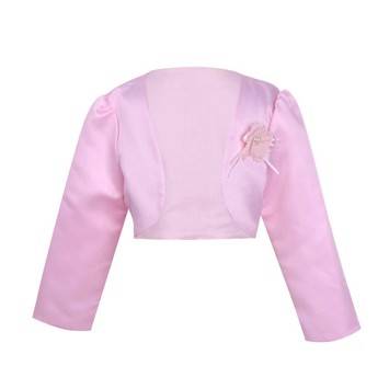 Børne bolero: Mini Julie bolerojakke, lyserød.