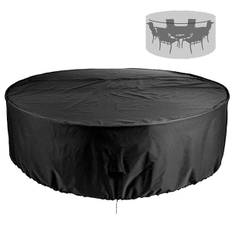 ##/Rund havemøbelovertræk Beskyttende overtræk Rundt havebord Havebord##/