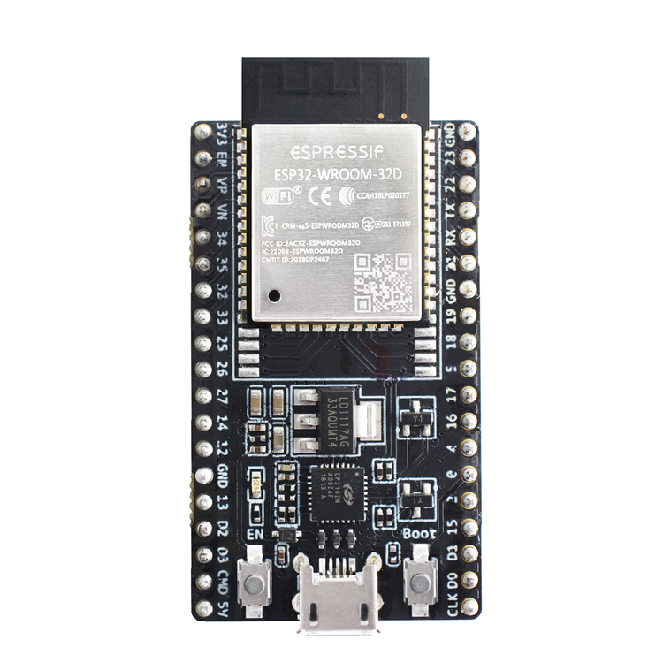 WIFI Bluetooth ESP32-WROOM-32D utvecklingskort