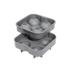 Kugleform til 4 iskugler, Ø 4,5 cm