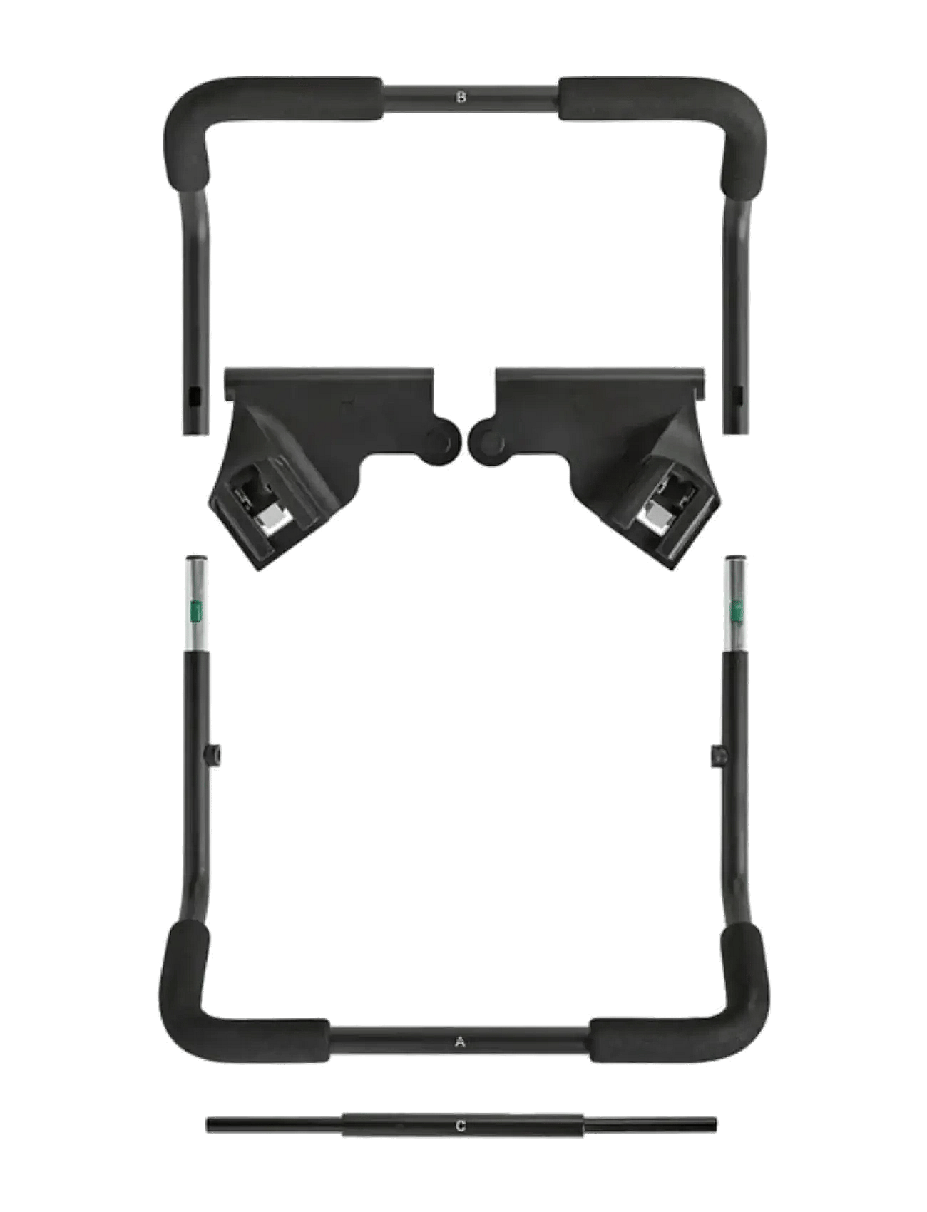 BABY JOGGER Car Seat Adapter - Chicco/Peg Perego - City Mini Gt2/Elite 2 | Black | One Size