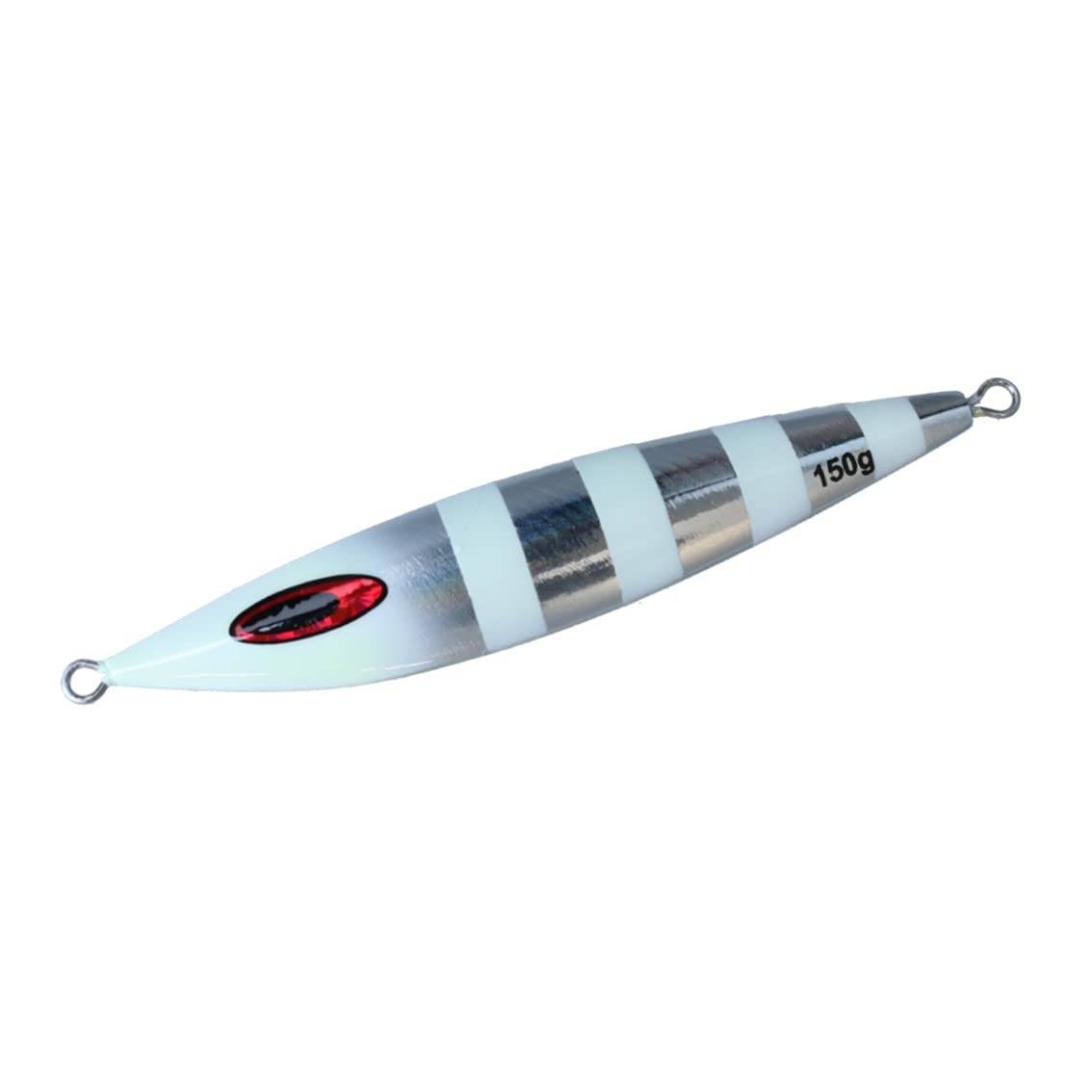 Daiwa Saltiga FK Jig 250g SVG Zebra Glow