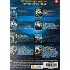 Harry Potter (Den Komplette Samling Med Alle Otte Film) (8 Disc) (DVD)