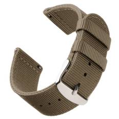 Bofink® Nordic Nylon urrem til Fossil Commuter Hybrid - Khaki