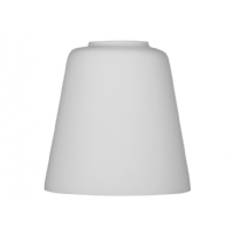 Activejet Lampeskærm EMILY, Lampeskærm til belysning, Hvid, Glas, Lampa EMILY/ALMA, Soveværelse, Spisestue, Hjemmekontor, Stue, Kontor, 12 cm