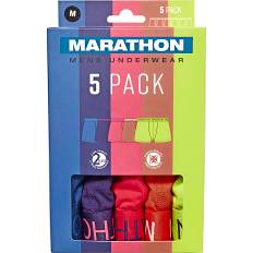 Marathon herre 5-pak tights str. L - multifarvet (På lager i et varehus)