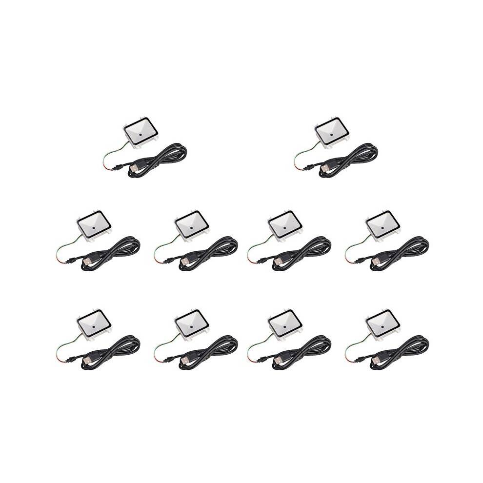 10X Embedded 2D Barcode Scanner USB QR Barcode Reader RS232 TTL Interface Kiosk Small Fixed Installation Barcode Printer