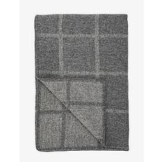 Høie of Scandinavia Oppdal Norwegian wool blanket - Kuddar & Filtar - GREY / grey