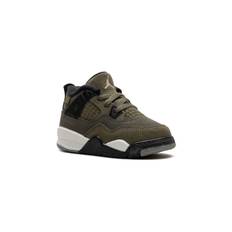 Jordan Kids - Air Jordan 4 Retro SE sneakers - barn - gummi/mocka/läder/Tyg - 9C - Grön