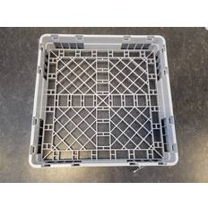 Bakke til industriopv. kopper og glas(grå)50x50cm