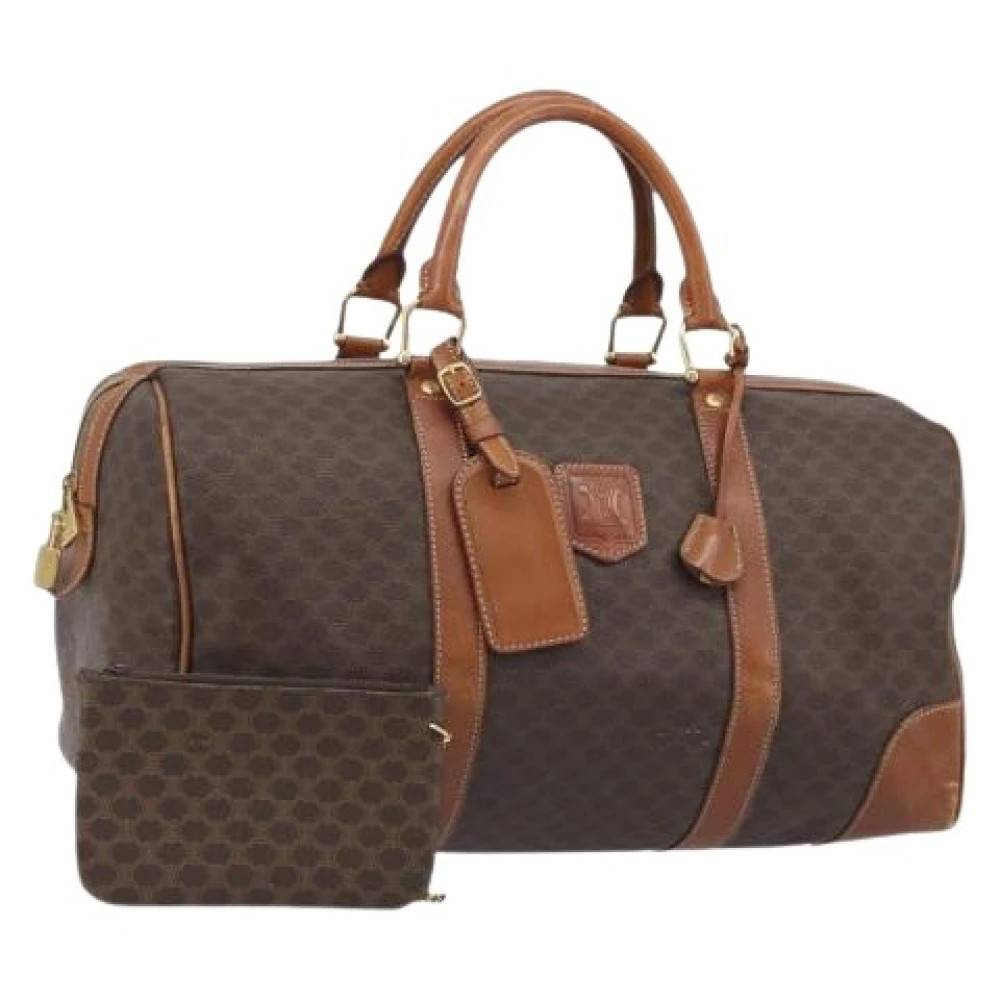 Celine Vintage Pre-owned Canvas celine-tasker - Vintage - Dame - Brun - ONE SIZE -