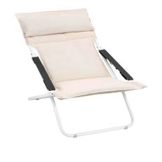 Lafuma - Transabed Deckchair / Argile Beige - Solstolar och solsängar - Metall