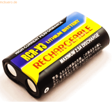 k.A. Akku für Sigma SD9 Li-Ion 3 Volt 1100 mAh schwarz