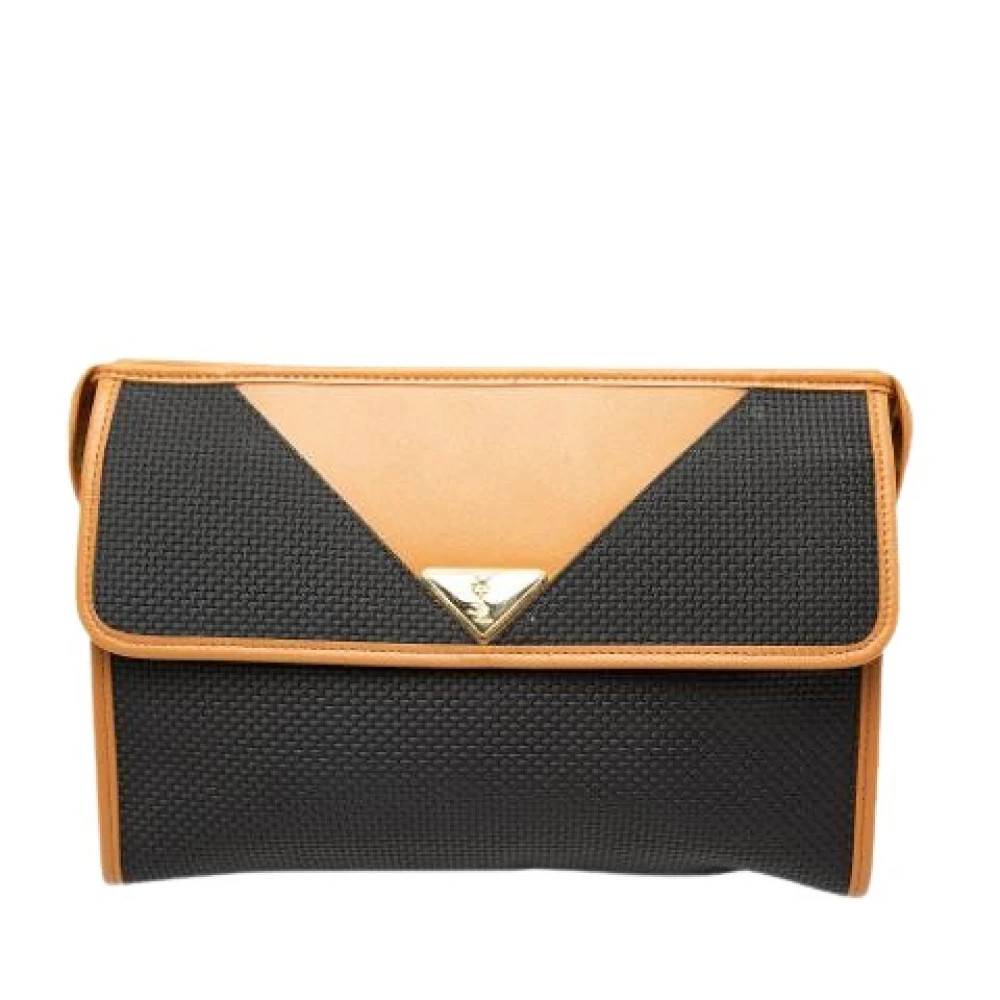 Yves Saint Laurent Vintage - Pre-owned Fabric Clutch Vintage - Dam - ONE Size -