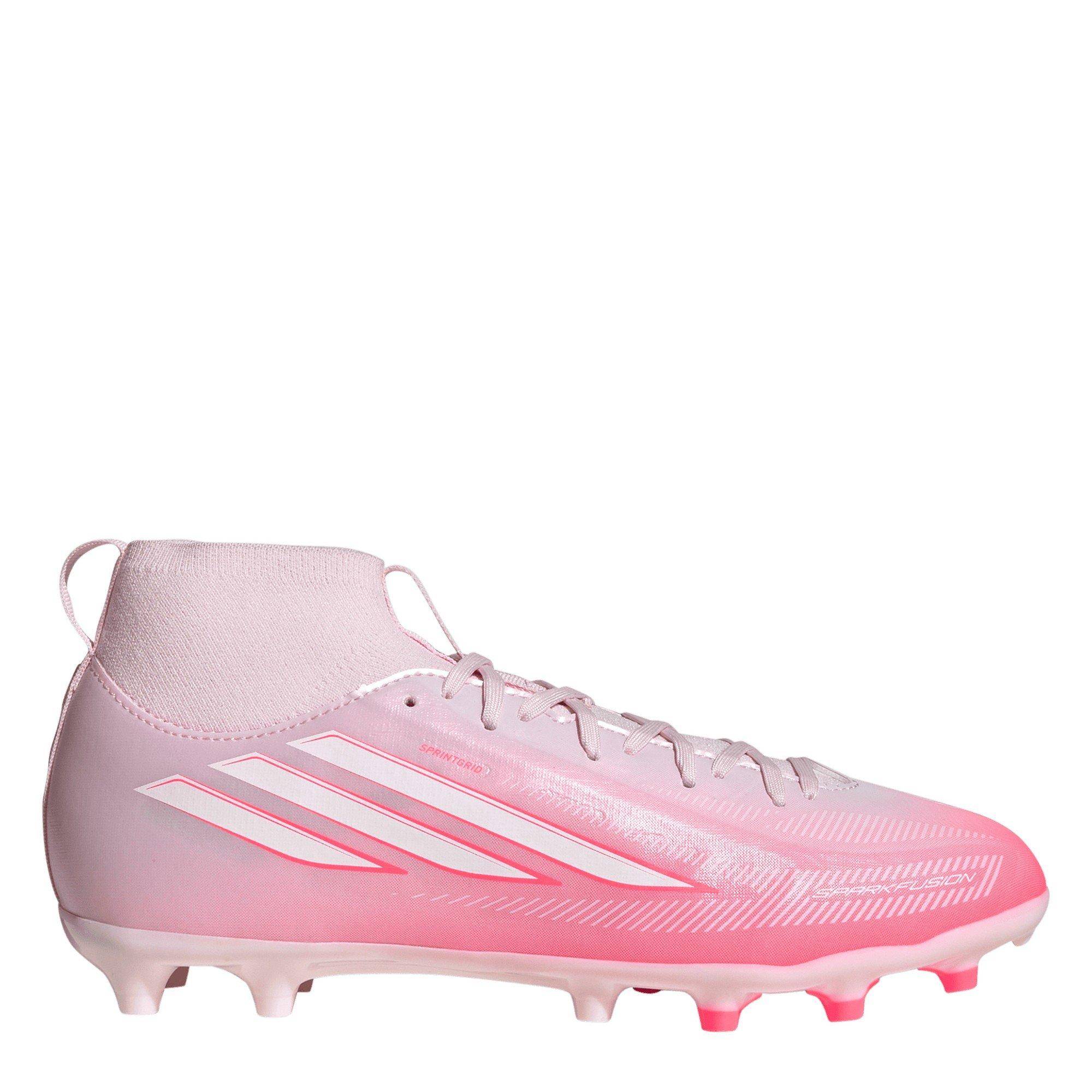 Adidas F50 Sparkfusion League Mid Cut Firm Ground Football Boots Kids