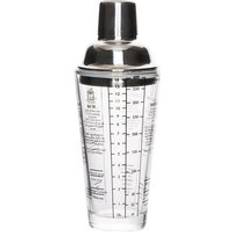 Mdzf sweethome 400ml glas cocktailshaker med skala juice champagne shaker sommar kall drink kopp bar tillbeh&#xF6;r &#xF6;l drinkware