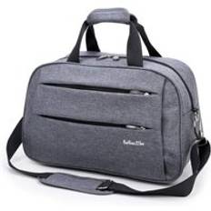 Män resor handväska helg bär på bagage väskor män duffel axelväska bagage över natten grå maletas de viaje - Liten grå